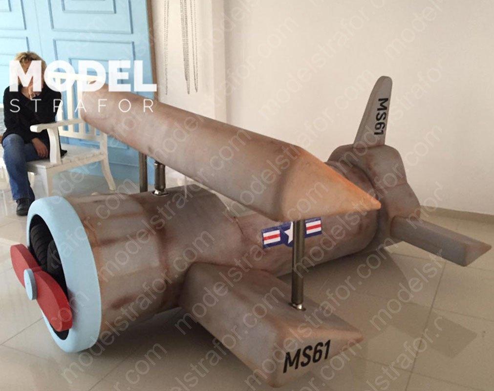 3D Strafor Planör Uçak Modellemesi