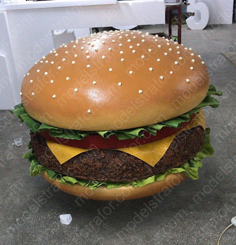 3D Hamburger Modeli