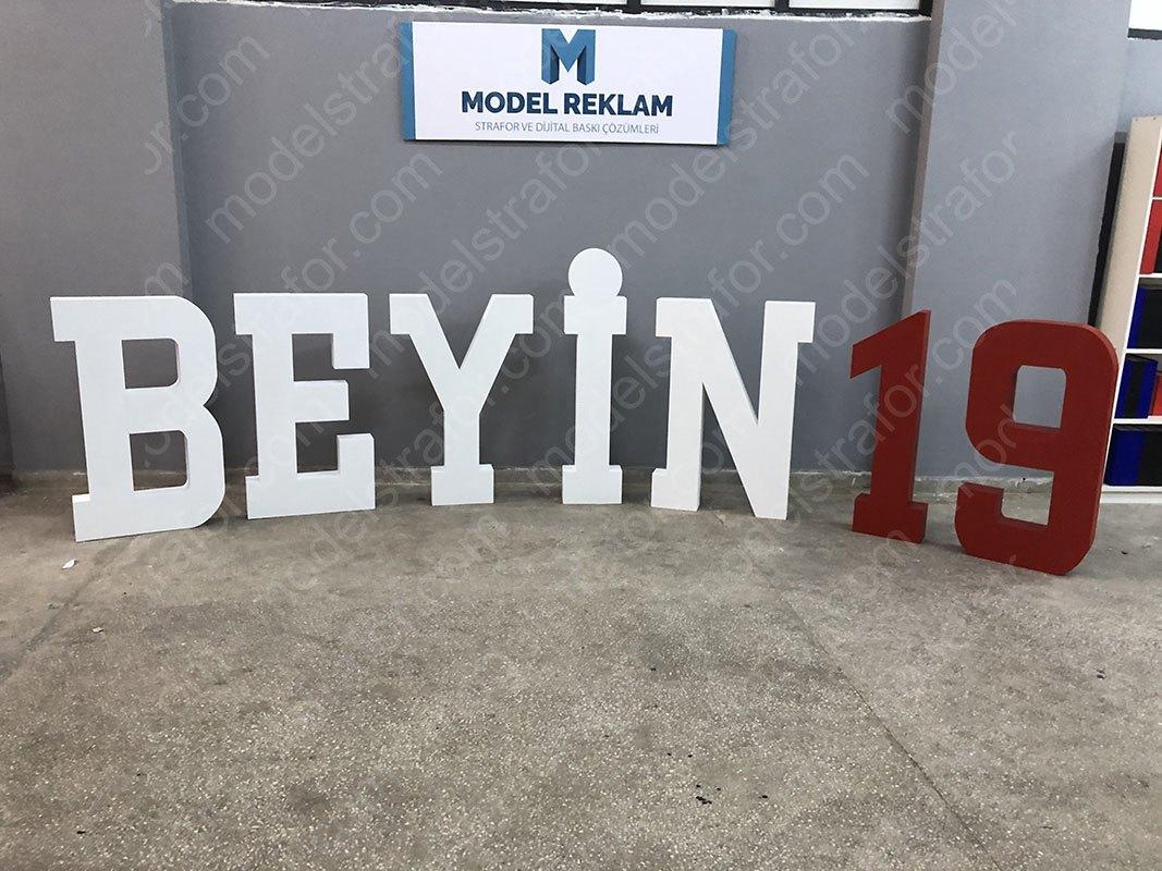 Strafor Yazı Kesimleri