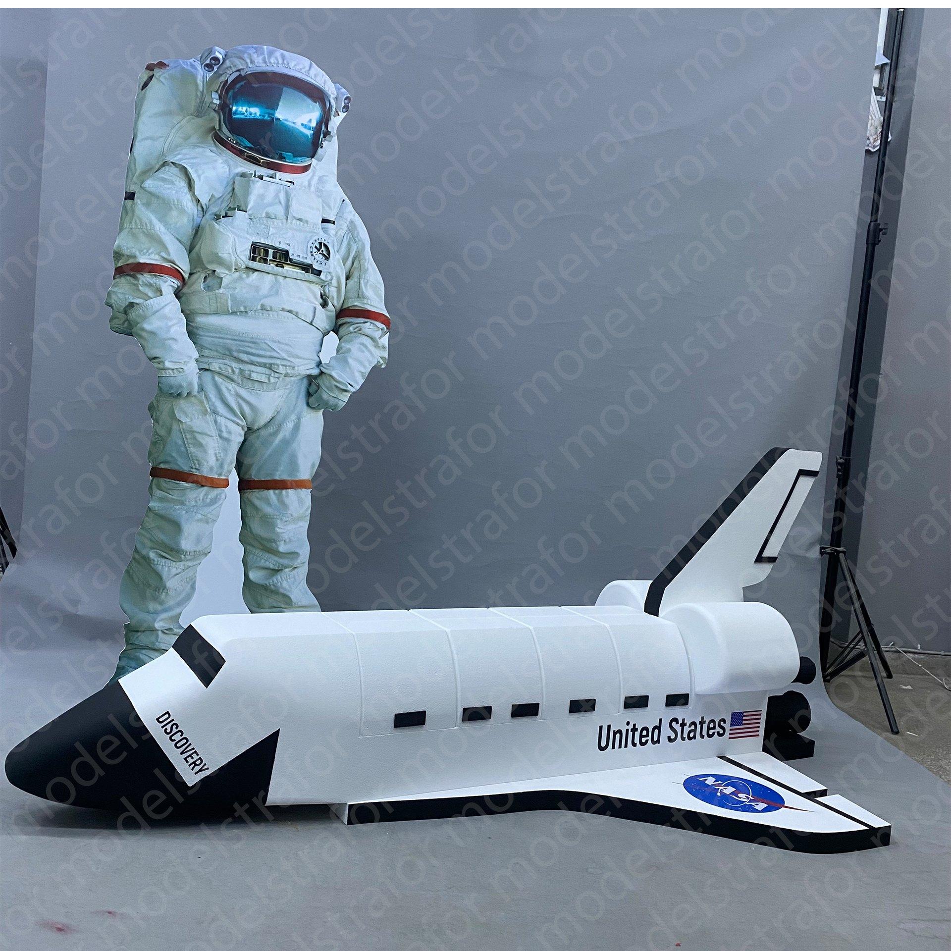 Strafor Astronot ve Uzay Uçağı Kesim Çalışması
