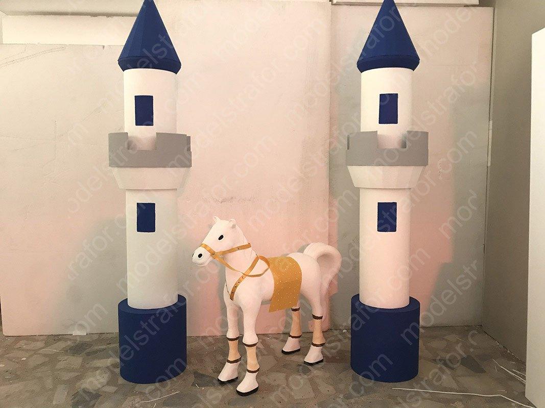 3d At Ve Kule Modellemesi