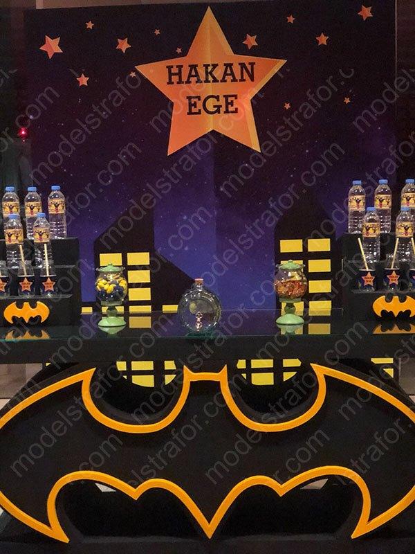 Batman Konsept Doğum Günü Çalışması