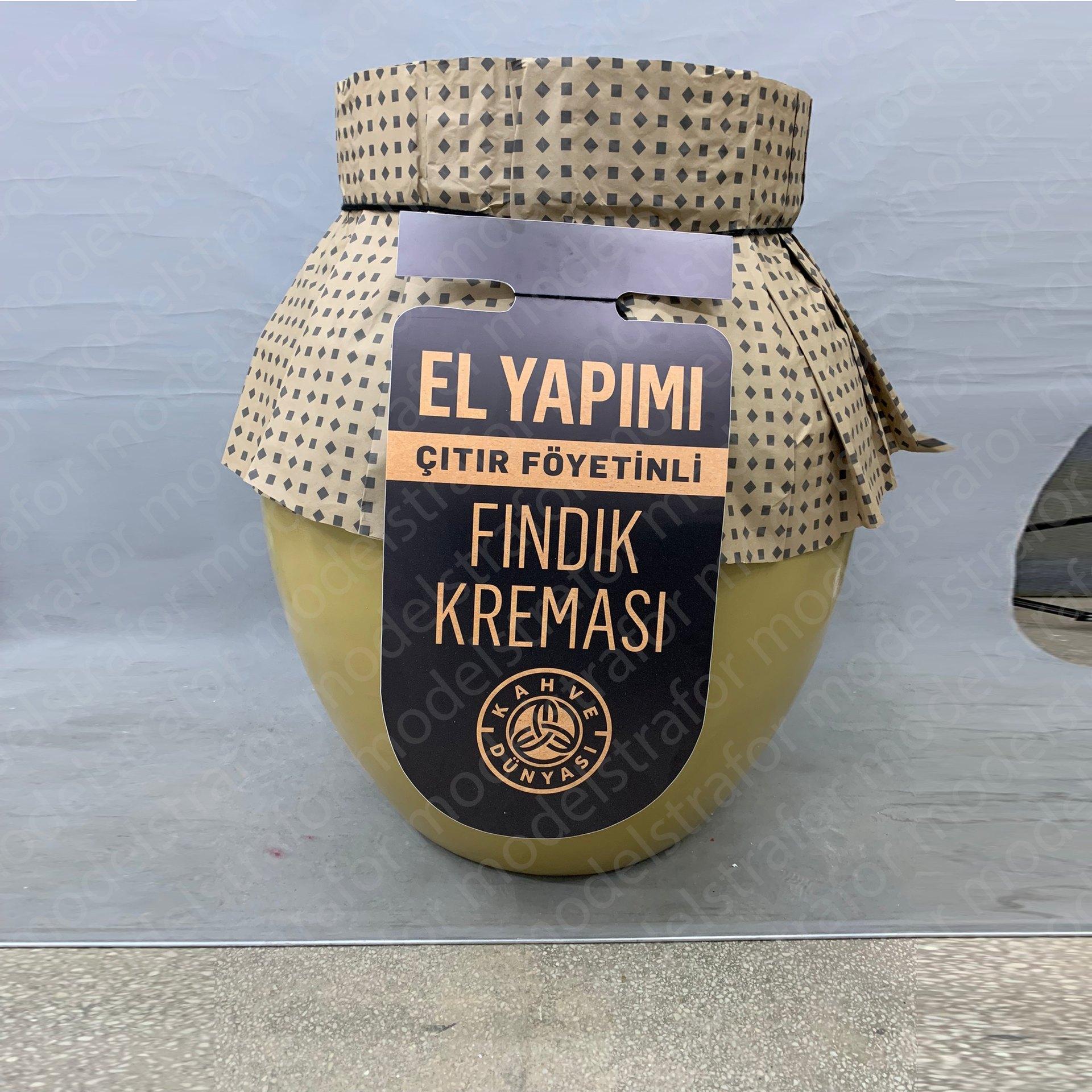 3D Kahve Dünyası Kavanoz Dummy Çalışması
