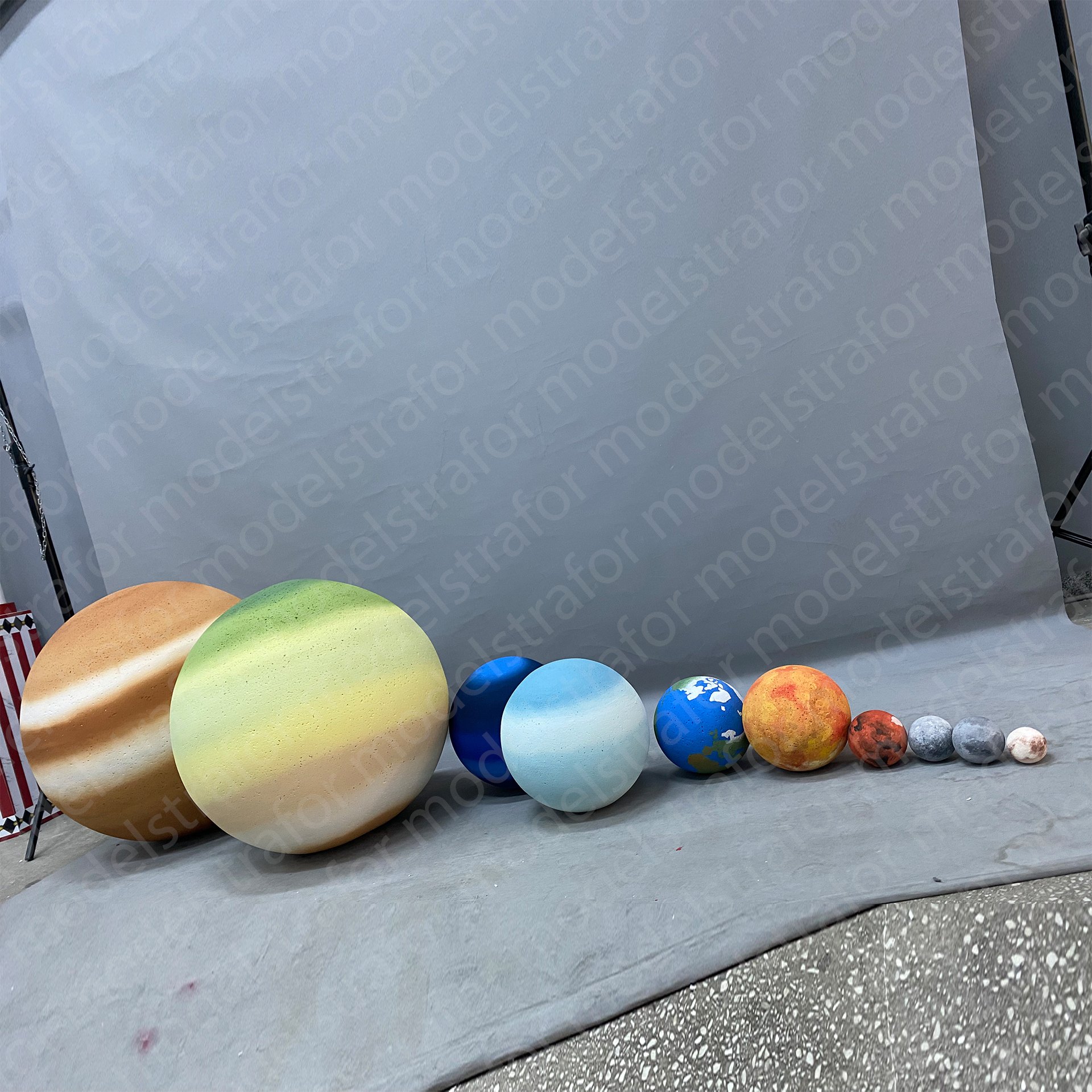 3D Gezegenler Model Çalışması
