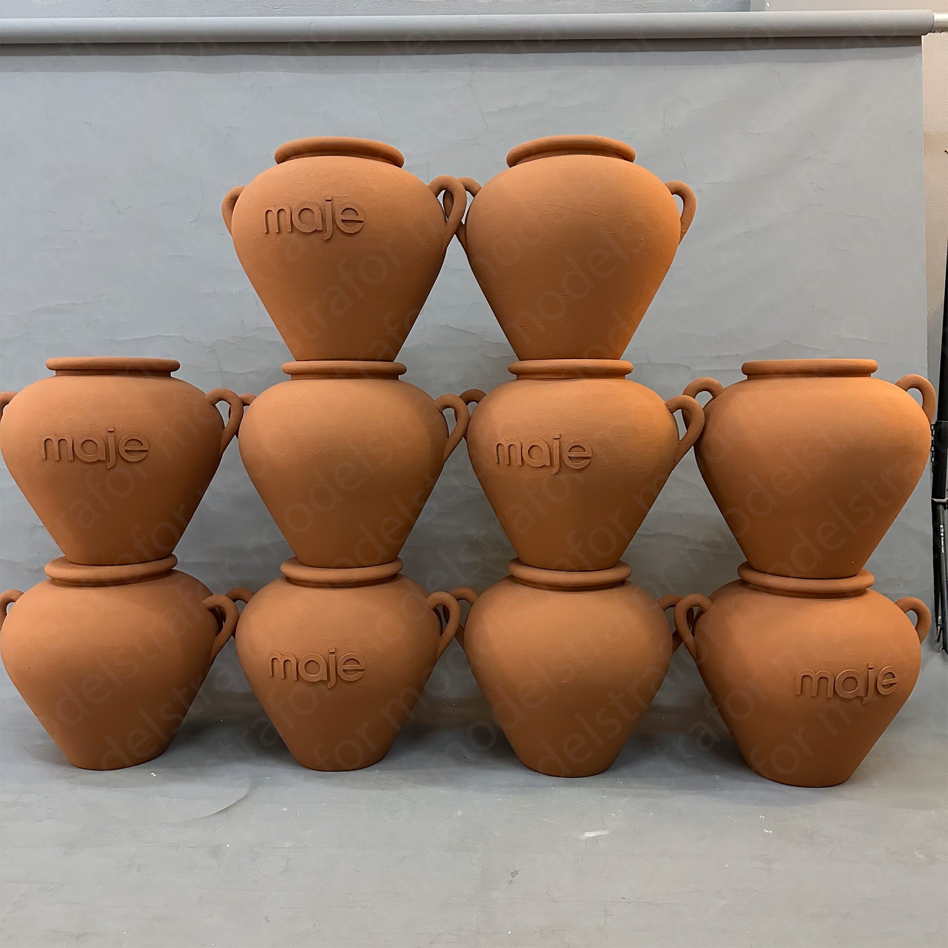 Maje mağaza dekor 3d küp çalışmaları