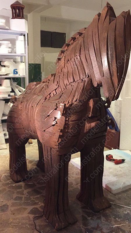 Çanakkale Sergisi Truva Atı 3D Kesim