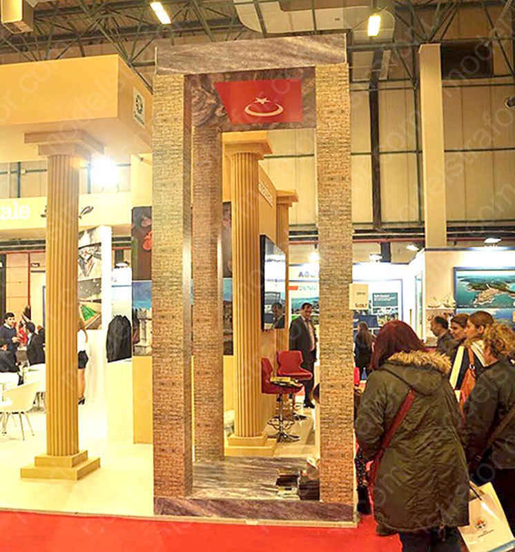 3D Strafor Sütunlar ve Çanakkale Şehitlik Anıtı