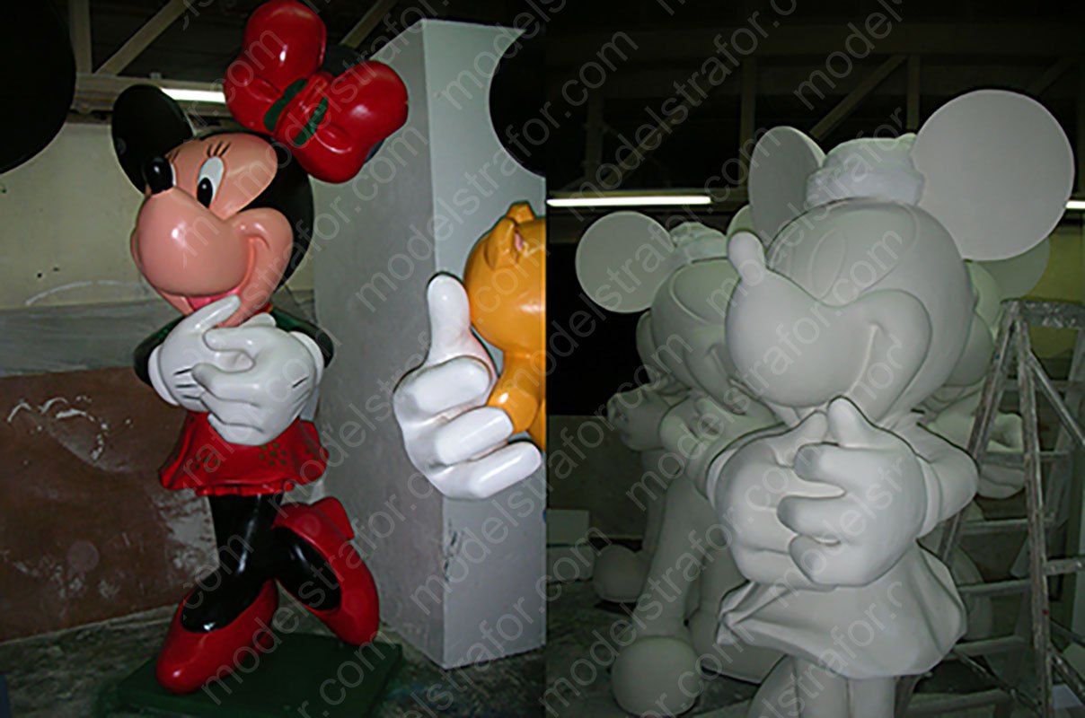 3d Disney Mickey Karakterleri Modellemesi