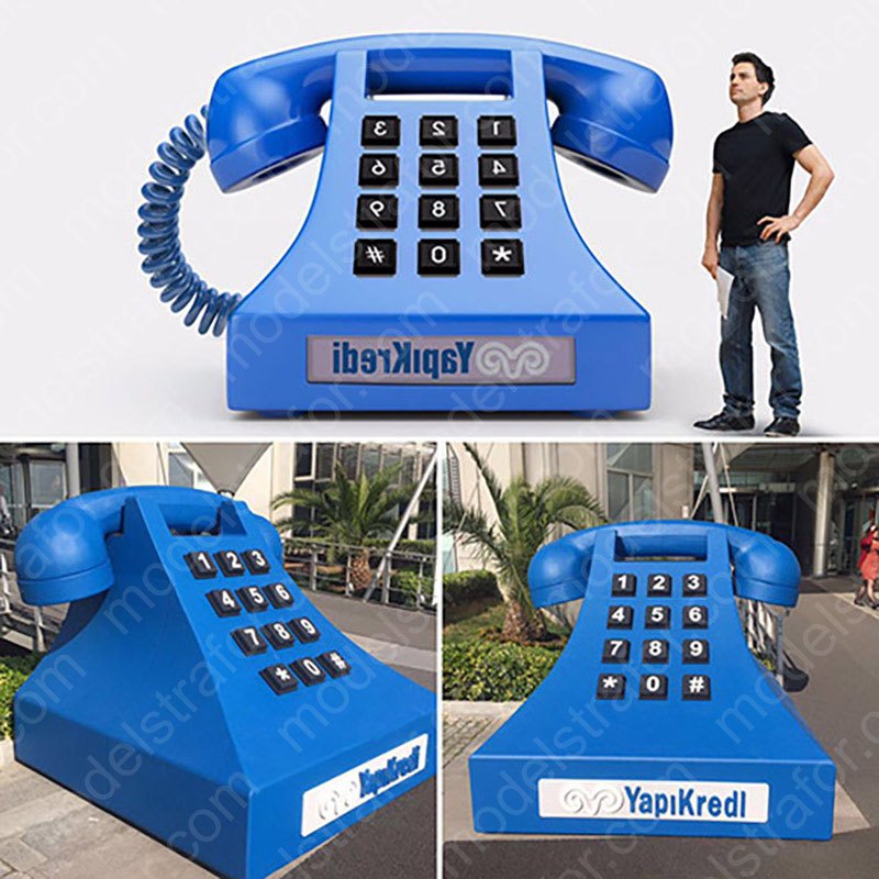 Yapı Kredi 3D Strafor Telefon Modellemesi