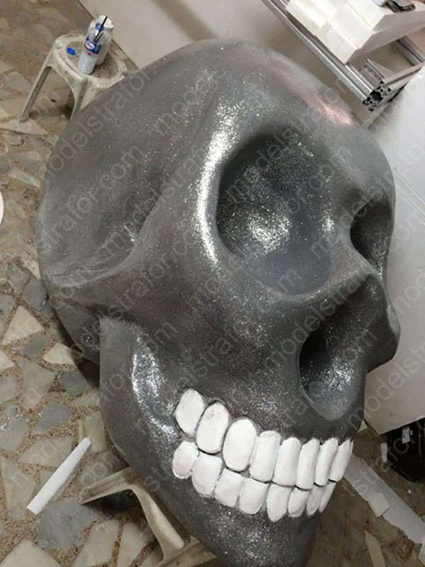 3D Kuru Kafa Mağaza Vitrin Dekoru