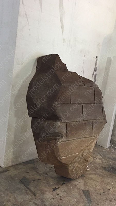 3D Strafor Taş Dekoru 1
