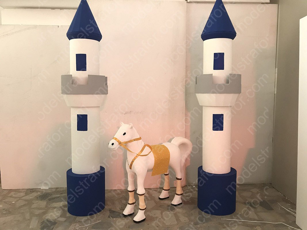 3d At Ve Kule Modellemesi