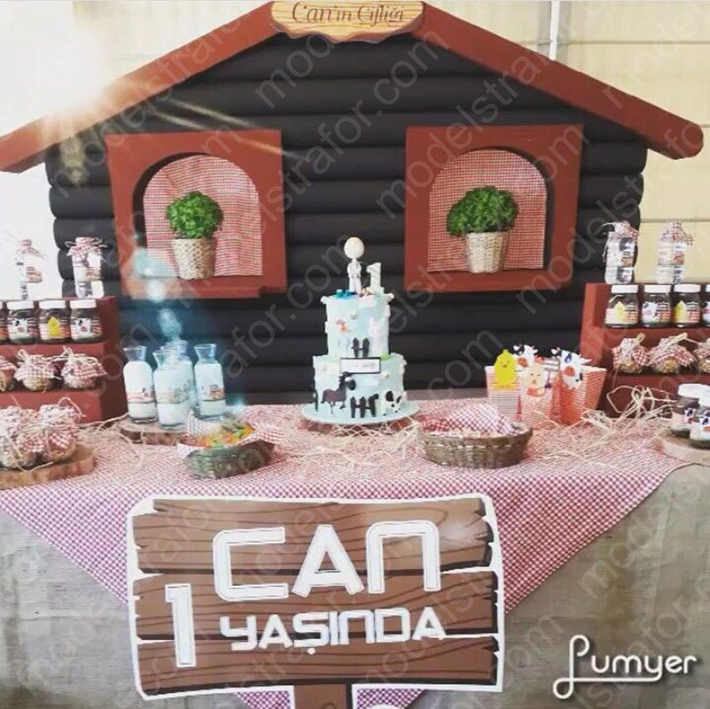Çiftlik Konsept Organizasyon Dekoru