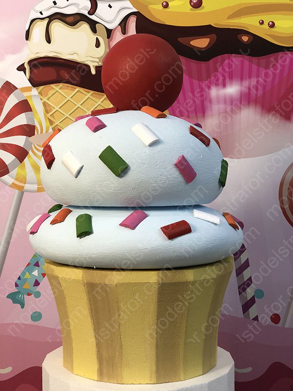 Strafor Cup Cake Modeli