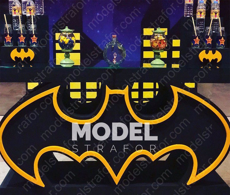 Batman Konsept Doğum Günü Çalışması