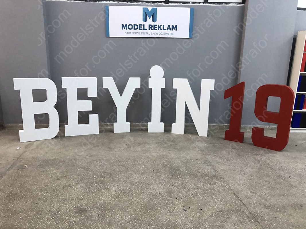 Strafor Yazı Kesimleri