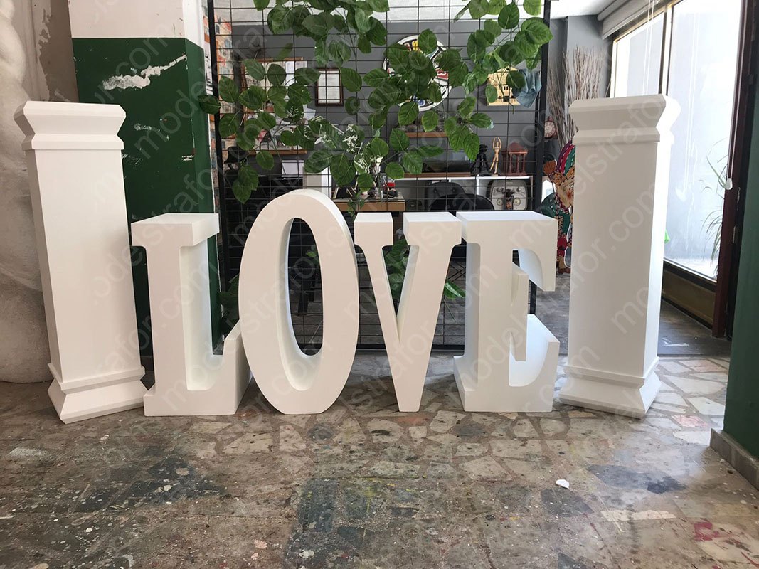 Strafor Love Masa Ve Sütun Yükselticiler