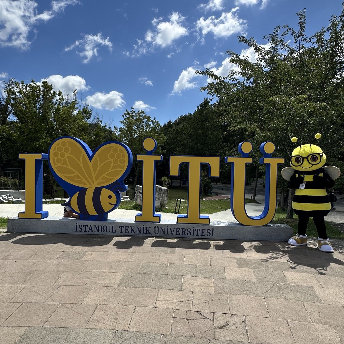 İTÜ I Love İTÜ Strafor Yazı Kesimi