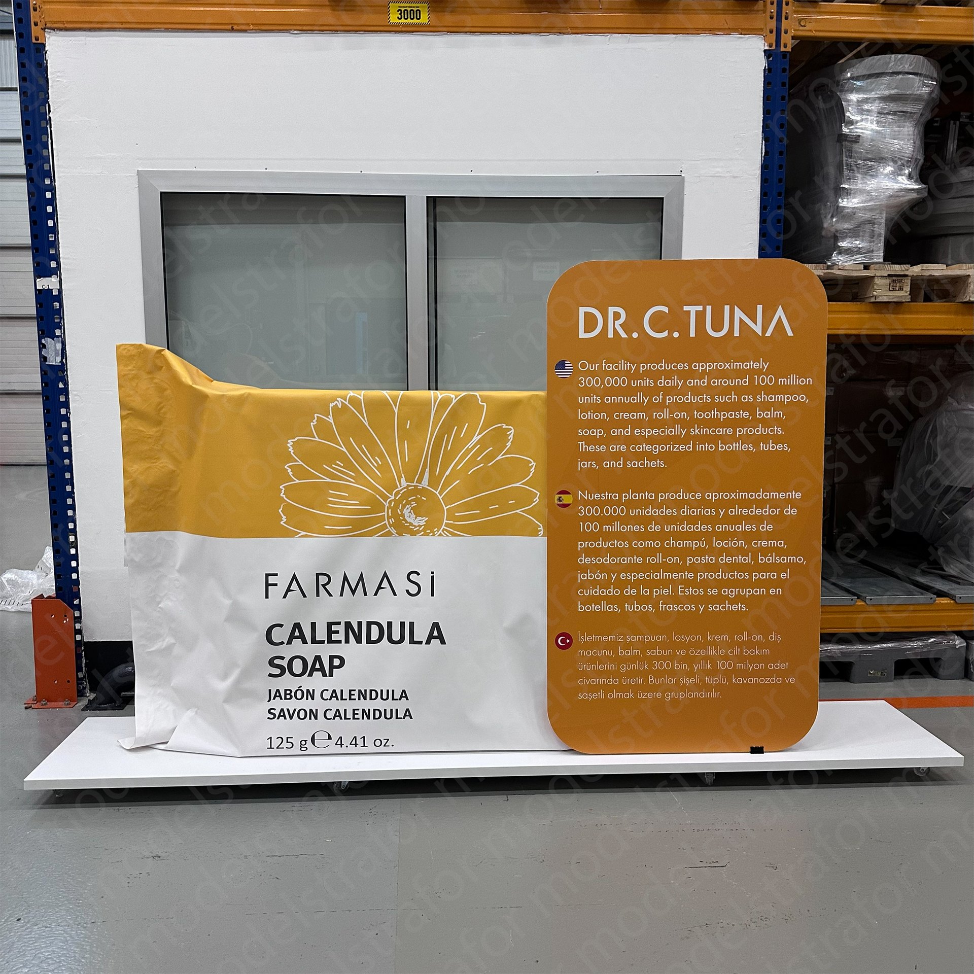 Farmasi Calendula soap Sabun Şase 3d model