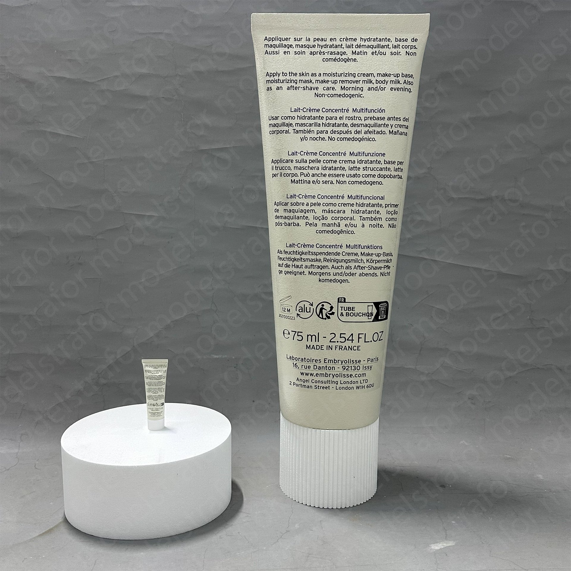 Embryolisse Strafor Krem Dummy 3d Modelleme