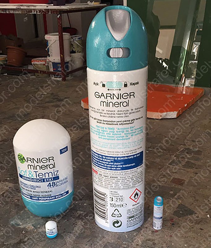 Deodorant Şişeleri Dummyleri