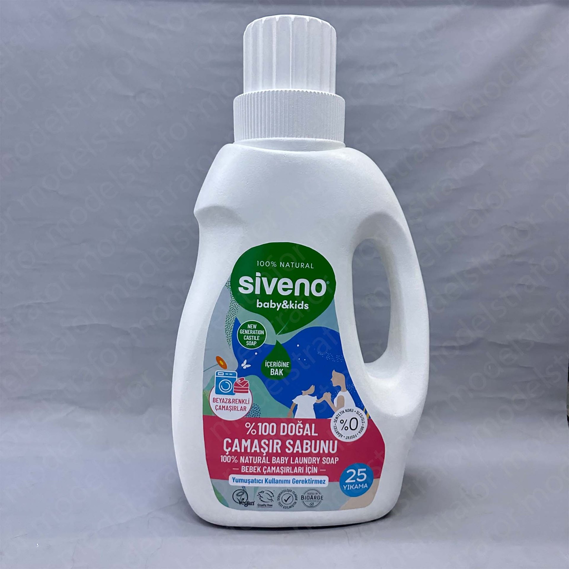 SİVENO 3D dummy Şişe çalışması