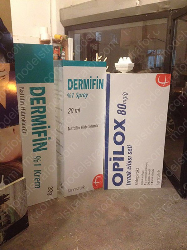 Farma-Tek Fotoblok İlaç Kutuları Modellemesi