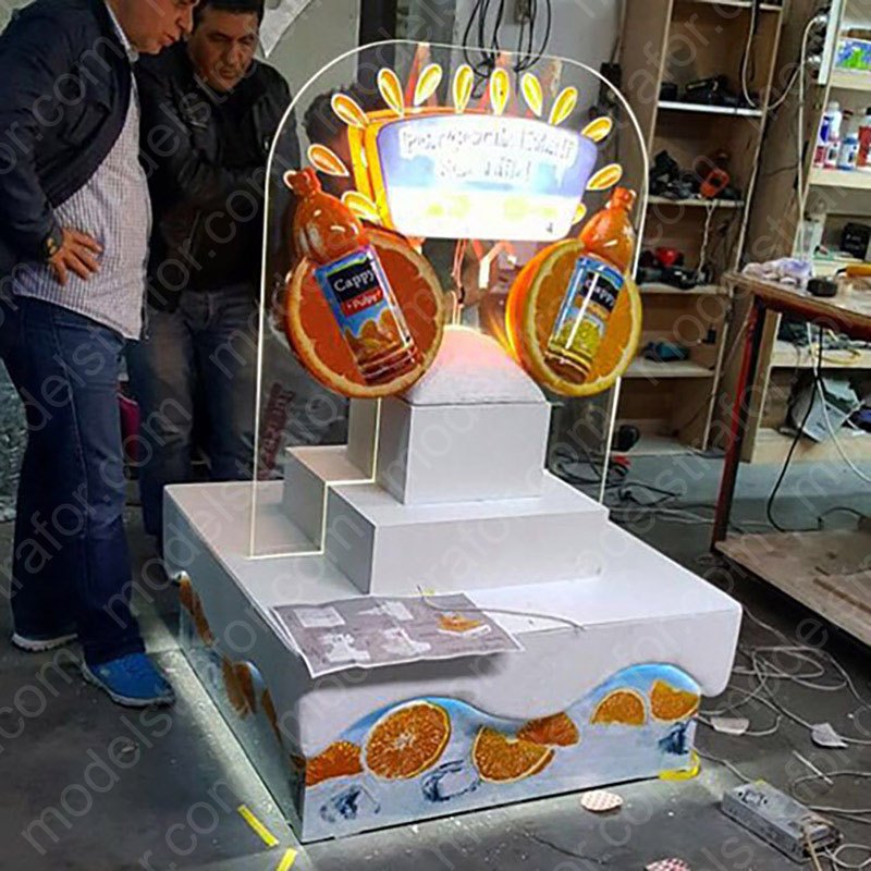 Cappy Meyve Suları Stand Modeli