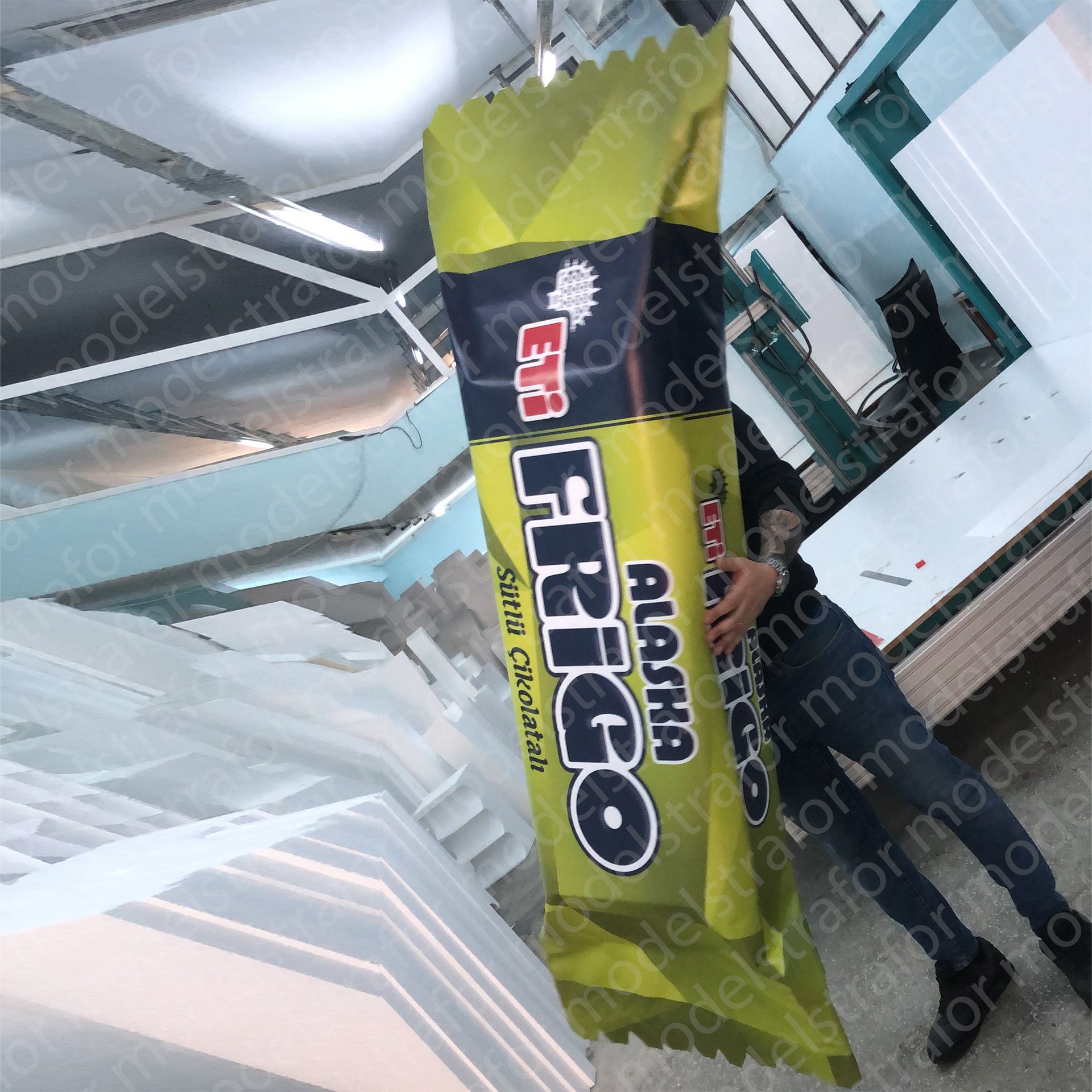 Eti Frigo 3 Boyutlu Strafor Dummy Çalışması