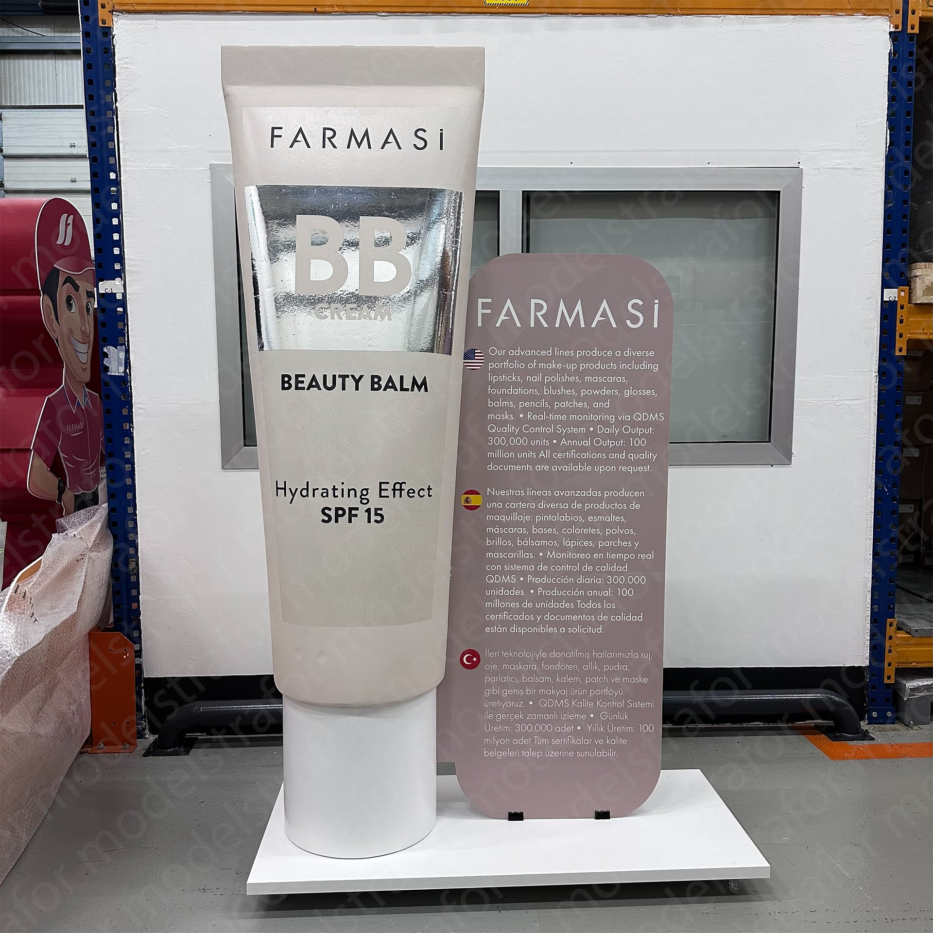 Strafor krem dummy modelleme