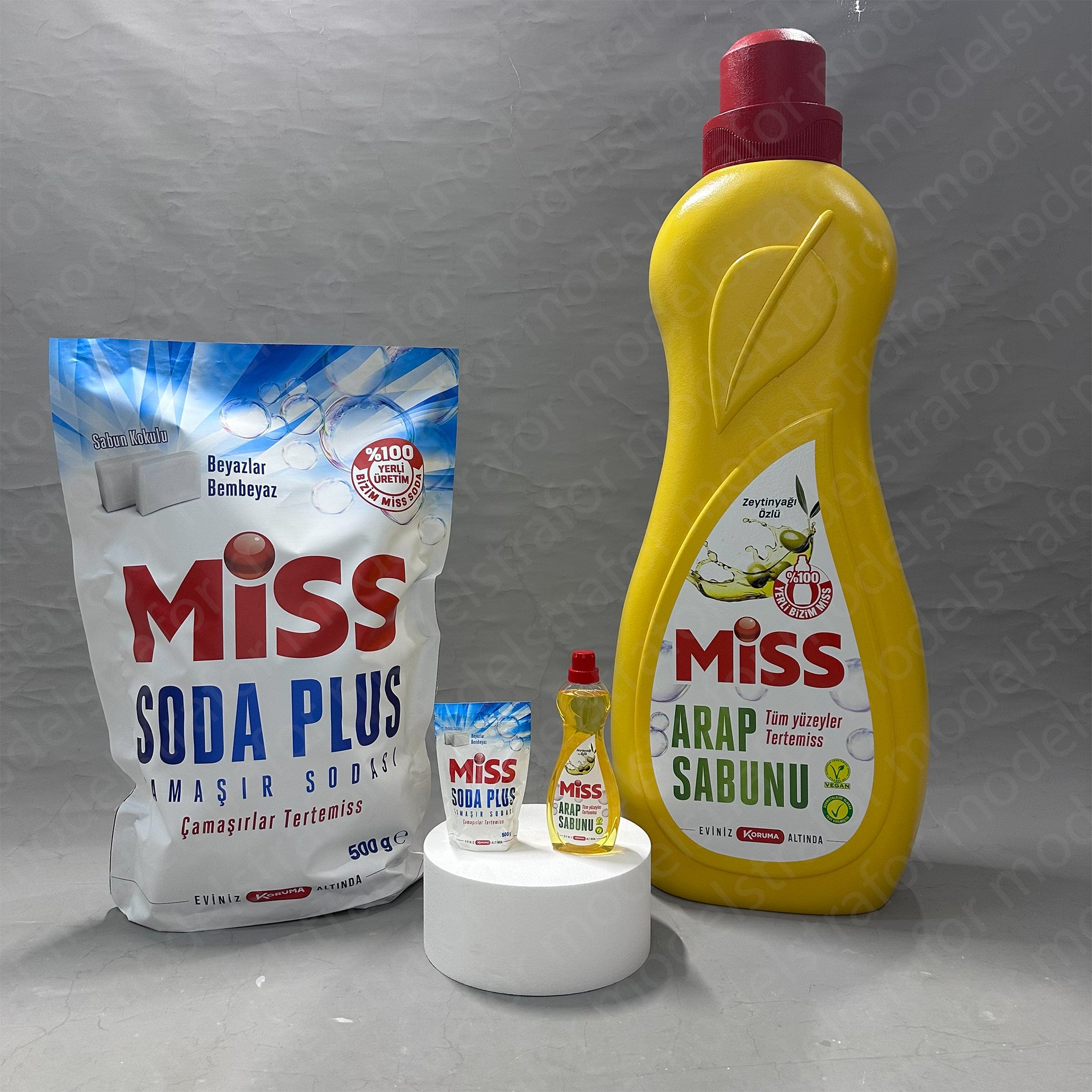 Miss Soda ve Arap Sabunu 3d Modelleme Strafor Dummy Çalışması