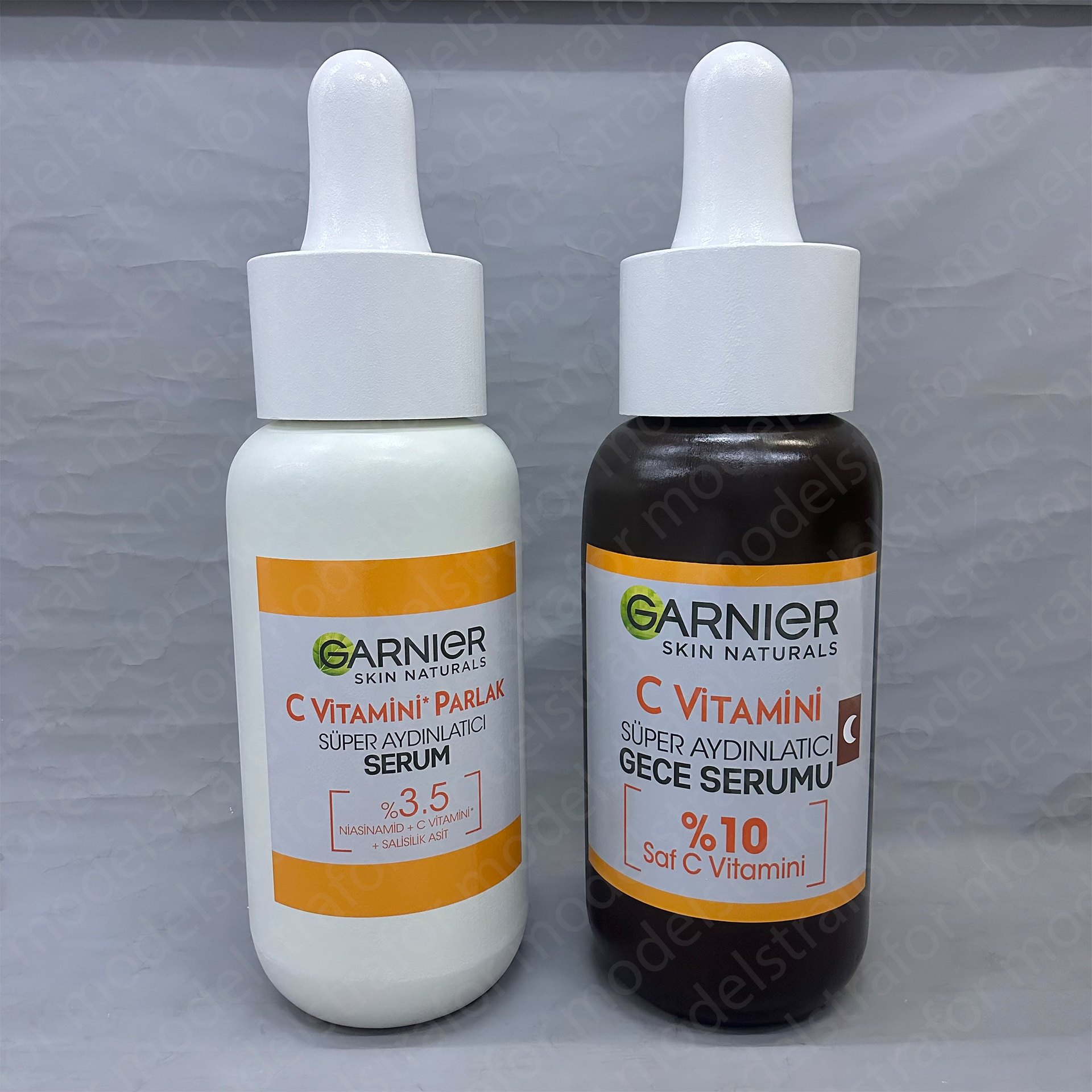 Garnıer Serum Strafor Kesim Dummy Çalışması